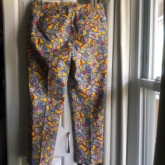 NWT Boden Paisley Mustard Richmond Trouser - Picture 6 of 8